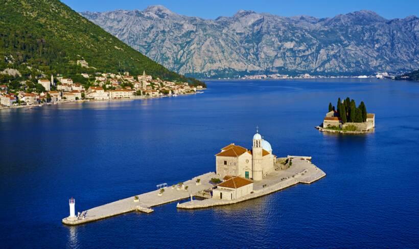 In Montenegro, the legend of the island of Our Lady of the Rock